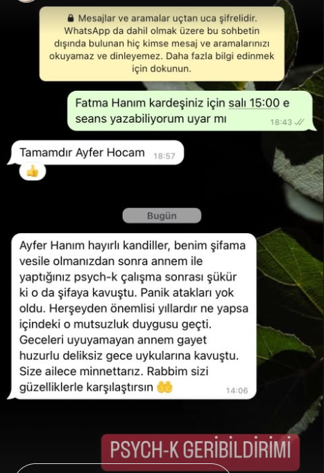 Danışan Yorumu